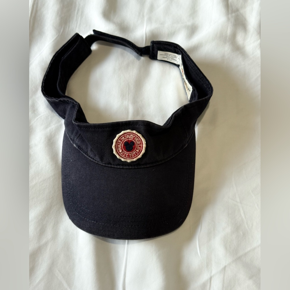 Disney - Black Cap with Patch - Vintage